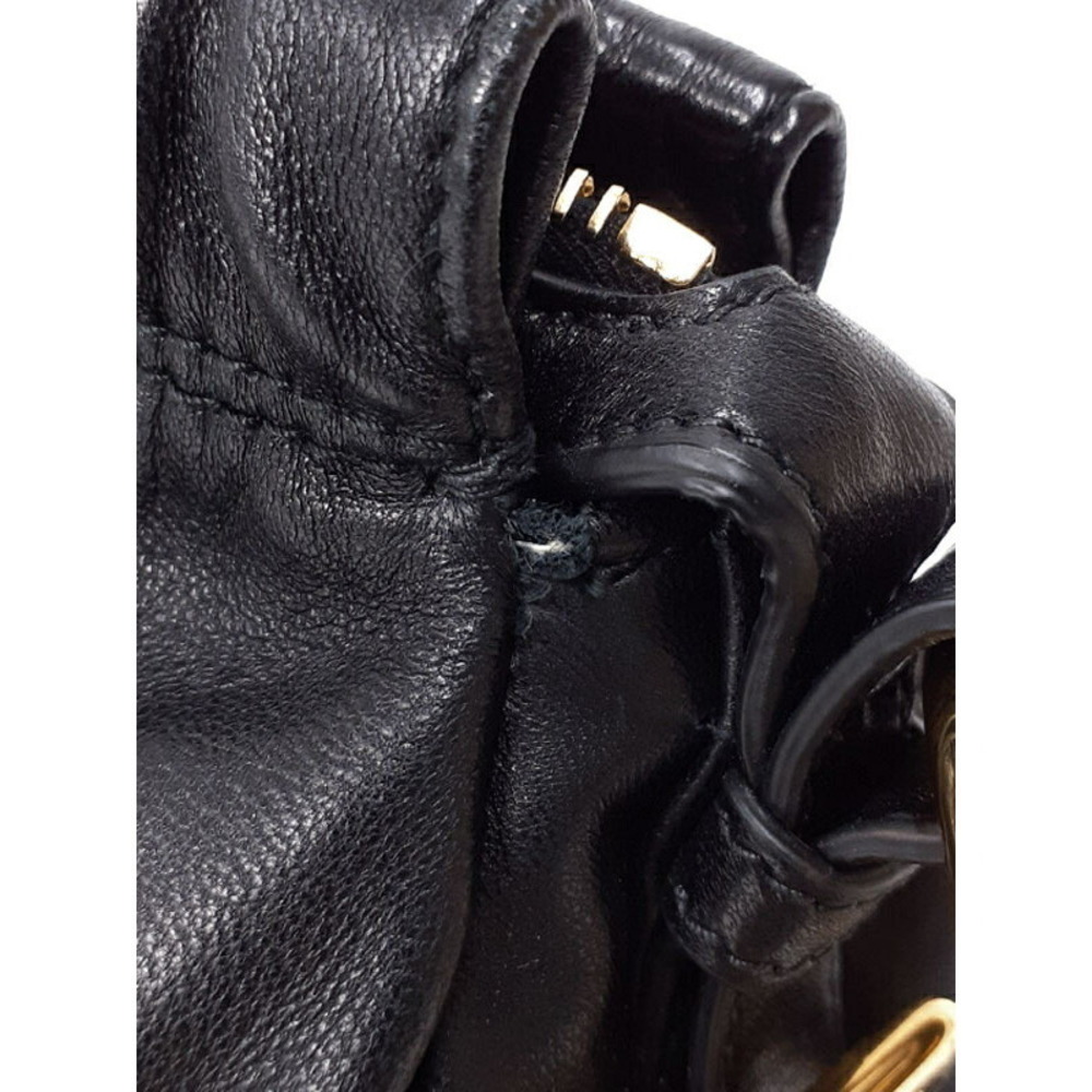 Prada Gaufre Satchel Shoulder Bag gathered handbag Tessuto - Picture 6 of 9